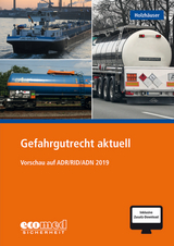 Gefahrgutrecht aktuell - J&ouml;rg Holzh&auml;user
