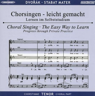 Stabat Mater op.58, Chorstimme Tenor, 2 Audio-CDs