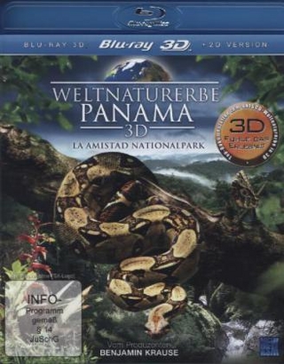 Weltnaturerbe Panama 3D, 1 Blu-ray