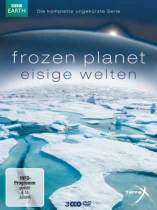 Frozen Planet - Eisige Welten. Die komplette ungek&uuml;rzte Serie, 3 DVDs