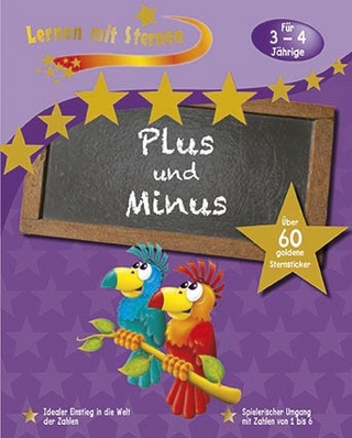 Lernen mit Sternen - Plus und Minus  für 3-4 Jährige