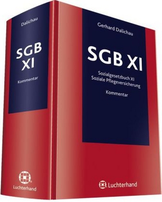 SGB XI - Pflegeversicherung