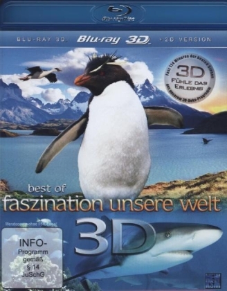 Best of Faszination Unsere Welt 3D - F&uuml;hle das Erlebnis, 1 Blu-ray