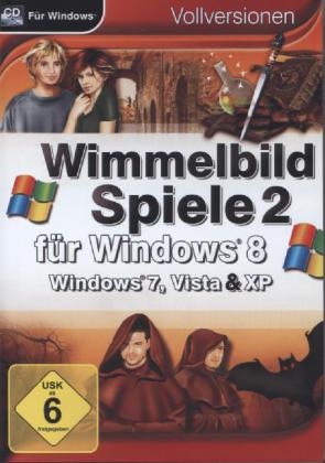Wimmelbild Spiele 2 f&uuml;r Windows 8, 1 CD-ROM