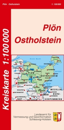 Kreiskarte Schleswig-Holstein Kreise Plön und Ostholstein