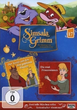 SimsalaGrimm - Der Teufel mit den drei goldenen Haaren / Die zwei Prinzessinnen, 1 DVD