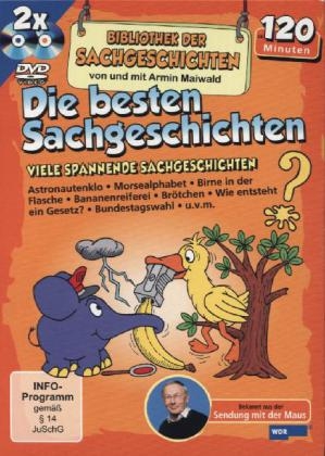 Bibliothek der Sachgeschichten - Bibliothek der Sachgeschichten - Die besten Sachgeschichten, 2 DVDs