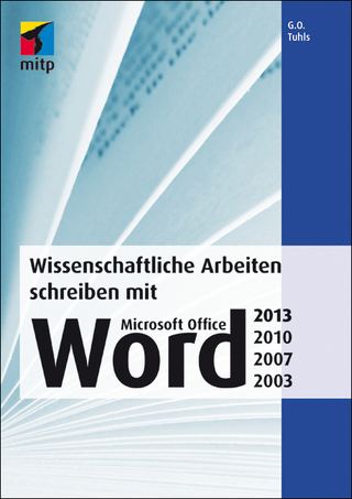 Wissenschaftliche Arbeiten schreiben mit Microsoft Office Word