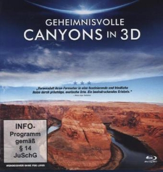 Lebende Landschaften - Geheimnisvolle Canyons 3D, 1 Blu-ray