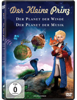Der kleine Prinz - Der Planet der Winde / Der Planet der Musik, 1 DVD