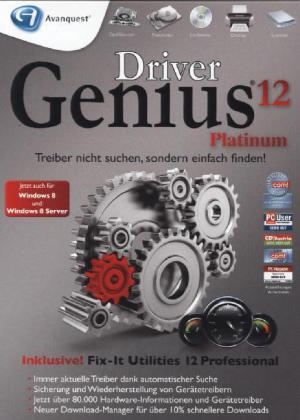 Driver Genius 12 Platinum, CD-ROM
