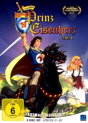 Die Legende von Prinz Eisenherz. Vol.1, 5 DVDs