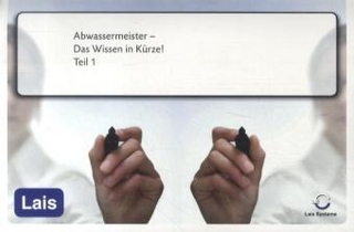 Abwassermeister - Das Wissen in Kürze