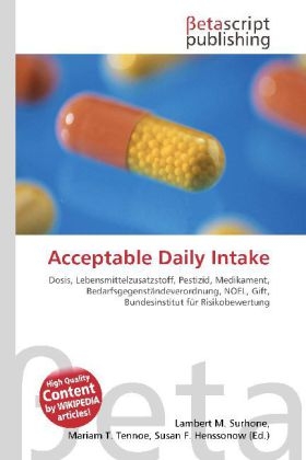 Acceptable Daily Intake - 