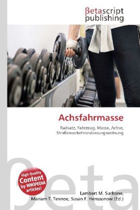 Achsfahrmasse