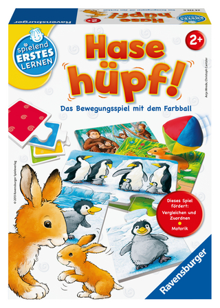 Hase hüpf! - Spiele für Kleinkinder ab 2 Jahre