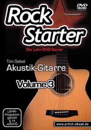 Rockstarter Akustik-Gitarre, 1 DVD. Vol.3 - 