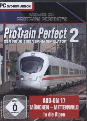PTP 2 AddOn 17 München-Mittenwald, In die Alpen, DVD-ROM