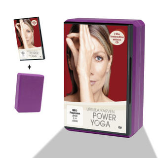 Power Yoga, m. Yoga Block, 2 DVDs (Sonderedition)