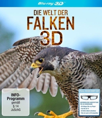 Die Welt der Falken 3D, 1 Blu-ray