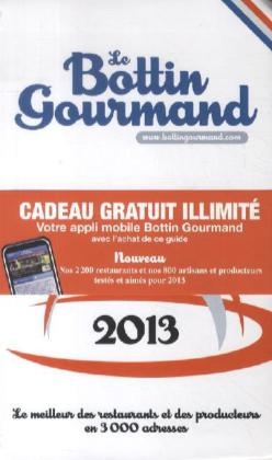 Le Bottin gourmand 2013