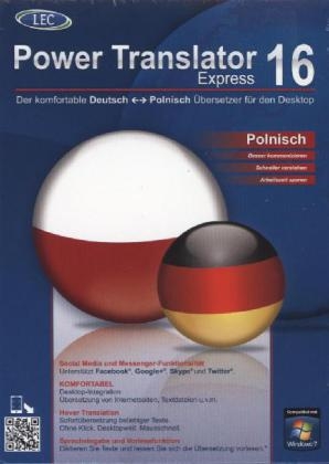 Power Translator 16 Express Deutsch-Polnisch, 1 CD-ROM
