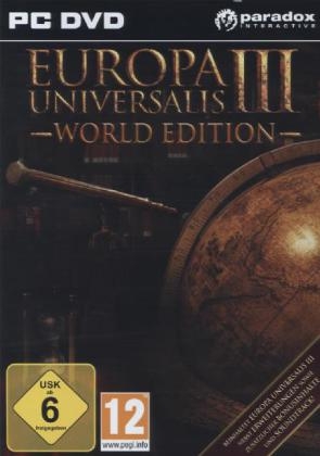 Europa Universalis III, World Edition, DVD-ROM
