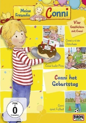 Meine Freundin Conni, Conni hat Geburtstag / Conni und der Osterhase / Conni backt Pizza / Conni spielt Fußball, 1 DVD