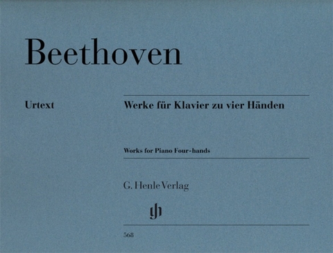 Ludwig van Beethoven - Werke f&uuml;r Klavier zu vier H&auml;nden - 