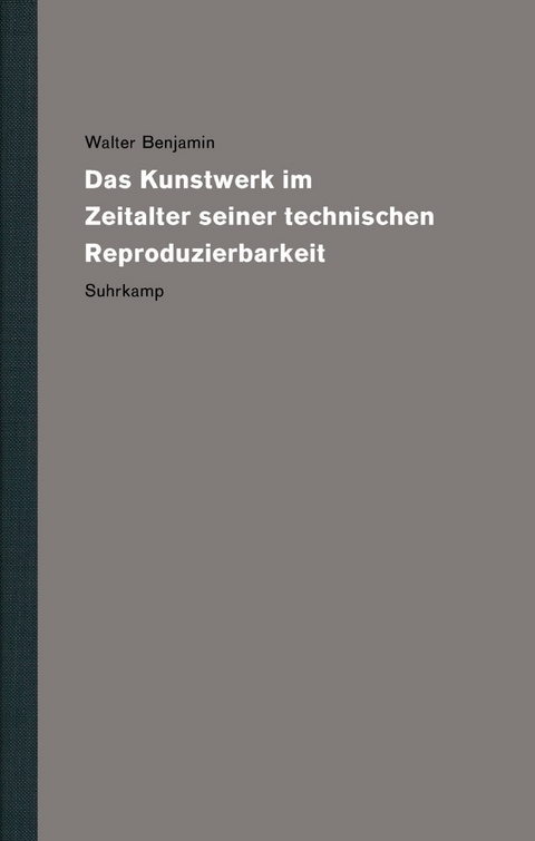 Werke und Nachla&szlig;. Kritische Gesamtausgabe - Walter Benjamin