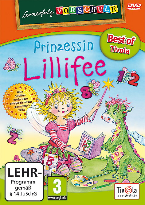 Lernerfolg Vorschule, Prinzessin Lillifee, DVD-ROM