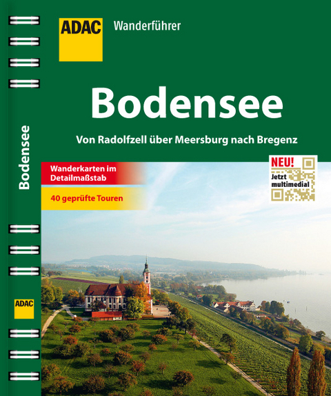 ADAC Wanderf&uuml;hrer Bodensee Deutschland und &Ouml;sterreich