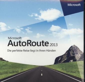 Microsoft AutoRoute 2013, 1 DVD-ROM