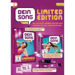 Dein Song 2013, 1 Audio-CD + DVD + 1 Karaoke-DVD (Die limitierte Sonder-Edition)