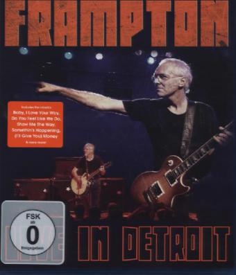 Live In Detroit, 1 Blu-ray - Peter Frampton