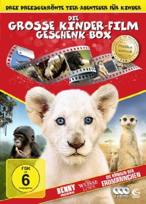 Die grosse Kinderfilm-Geschenk-Box, 3 DVDs