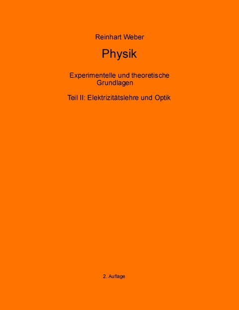 Physik II - Reinhart Weber