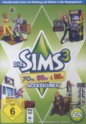 Die Sims 3, 70er, 80er & 90er-Accessoires, DVD-ROM