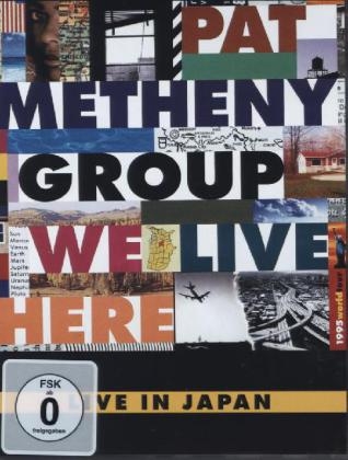 We Live Here - Live In Japan, 1 DVD - Pat Metheny