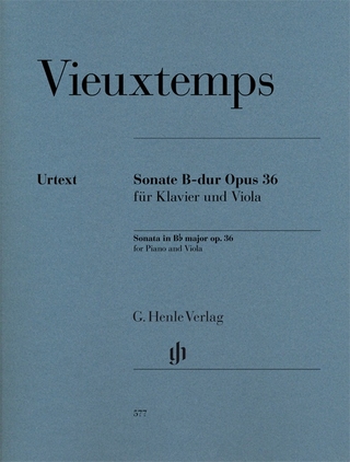 Henry Vieuxtemps - Violasonate B-dur op. 36