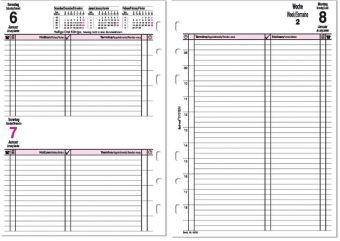 Manager-Planer A5, Einlagenbl&auml;tter Kalender (Nr.B-5503) 2017