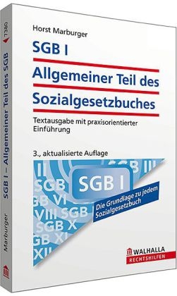 SGB I - Allgemeiner Teil des Sozialgesetzbuches - Horst Marburger