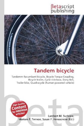 Tandem bicycle