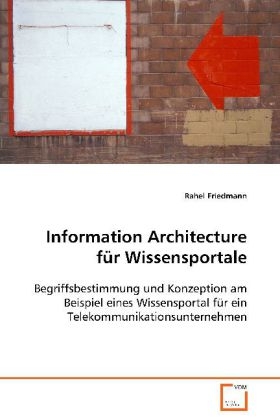 Information Architecture f&uuml;r Wissensportale - Rahel Friedmann