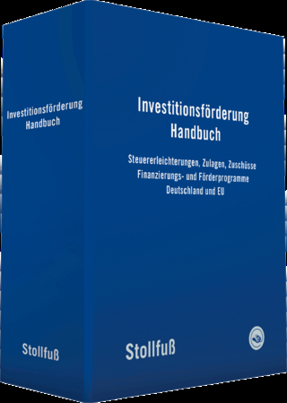 Investitionsförderung Handbuch
