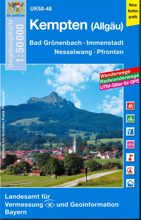 UK50-46 Kempten (Allg&auml;u) - Breitband und Vermessung Landesamt f&uuml;r Digitalisierung  Bayern