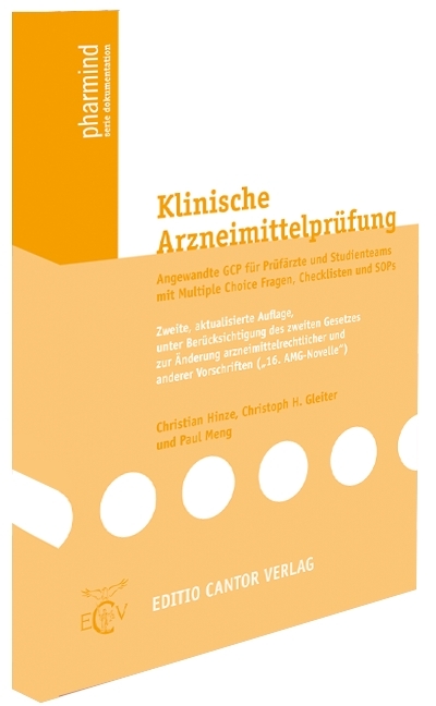Klinische Arzneimittelpr&uuml;fung - Christian Hinze, Christoph H. Gleiter, Paul Meng