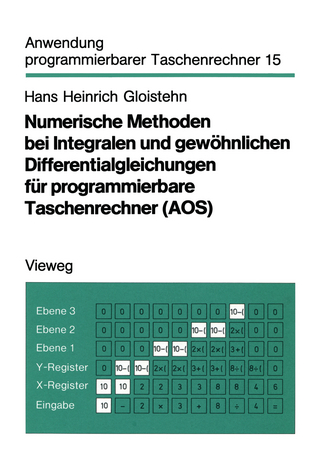 Numerische Methoden bei Integralen und gewöhnlichen Differentialgleichungen für programmierbare Taschenrechner (AOS)