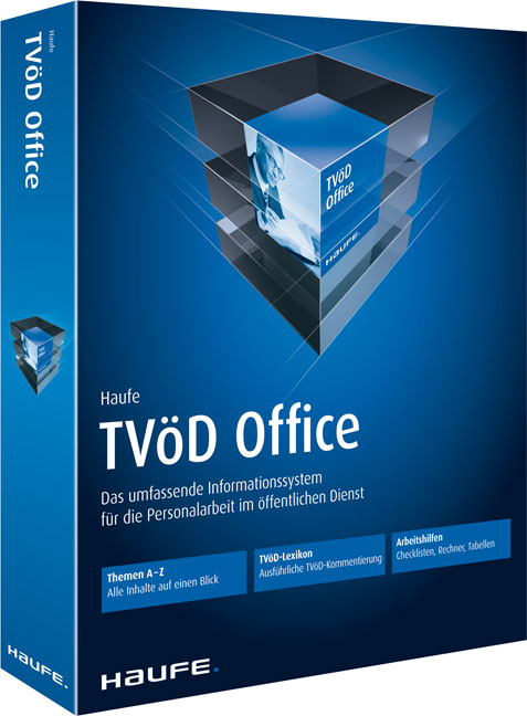 Haufe TV&ouml;D Office f&uuml;r die Verwaltung DVD