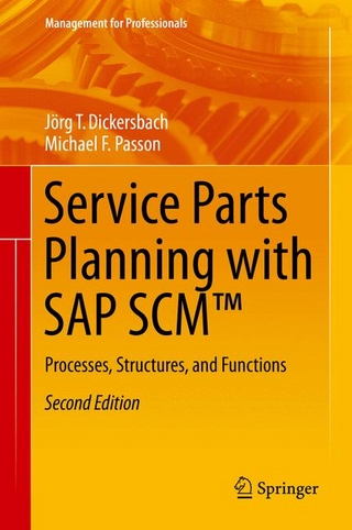 Service Parts Planning with SAP SCM™